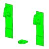 Merlo P23.6 (3-Piece) - Weld On Brackets