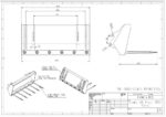 6 Tine Fork 1.22m (48in) - Lewis QH Loader Compact Tractor - Image 3