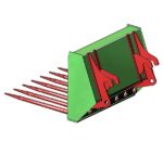 7 Tine Fork 1.38m (54in) - Lewis QH Loader Compact Tractor - Image 2