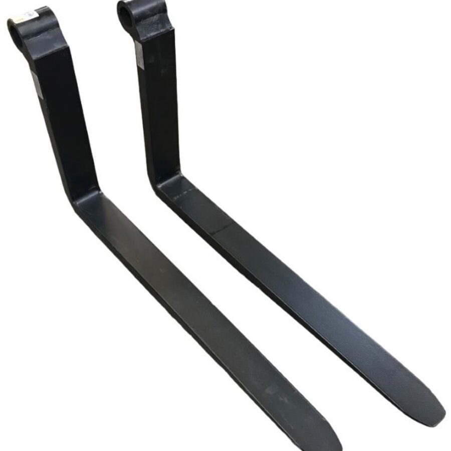 Telehandler Forks 50x100x1200mm – JCB Type for 57mm Bar – 545/82132 (pair)