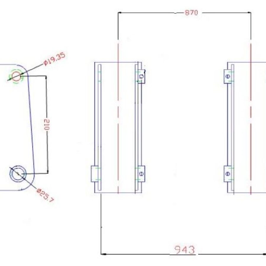 Lewis Loader Pin On Type – Weld On Brackets