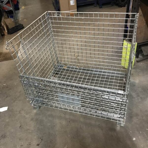 Collapsible Wire Mesh Pallet Cages - Image 2