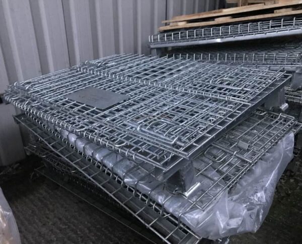 Collapsible Wire Mesh Pallet Cages - Image 3