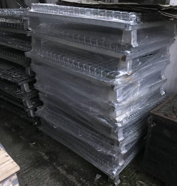 Collapsible Wire Mesh Pallet Cages - Image 4