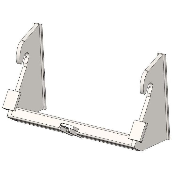 Brackets for MERLO ZM2 (Single Piece, 30deg Angle with back plates) - P26, P28, P30, P38