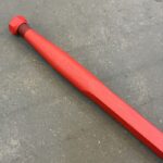 SHW Loader Tine - 890mm Heavy Duty Straight Point (M28 x 1.5) TBS35, Redrock Shear Grab - Image 2